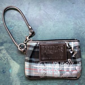 Coach Poppy Wristlet